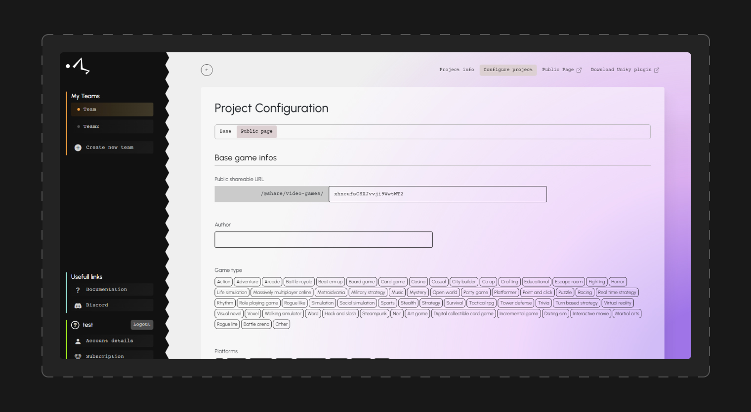 cs dashboard